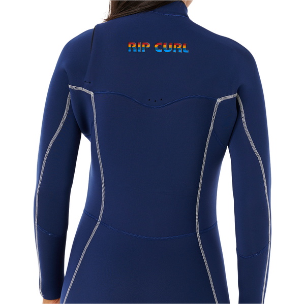 2025 Rip Curl Womens Steph Gilmore Dawn Patrol 3/2mm Chest Zip Wetsuit 16YWFS - Navy